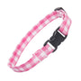 Cat Collar - Pink Gingham