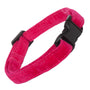 Cat Collar in Pink Faux Suede