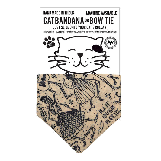 Cat Bandana in Day of the Dead