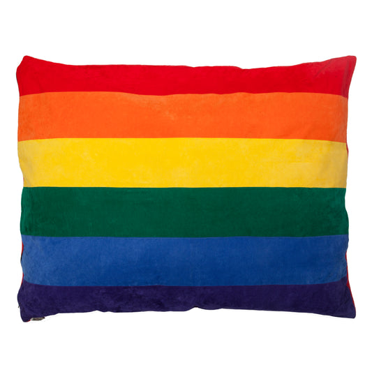 Rainbow Pride Flag Dog Bed, Creature Clothes