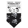 Cat Bandana in Pirate Print