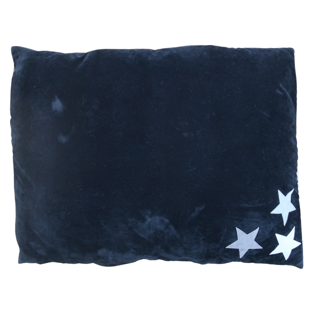 Sale - Large Size Dog Bed. Charcoal Stars