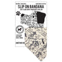 Slip on Dog Bandana in Day of the Dead