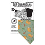 Slip on Dog Bandana in Sloth