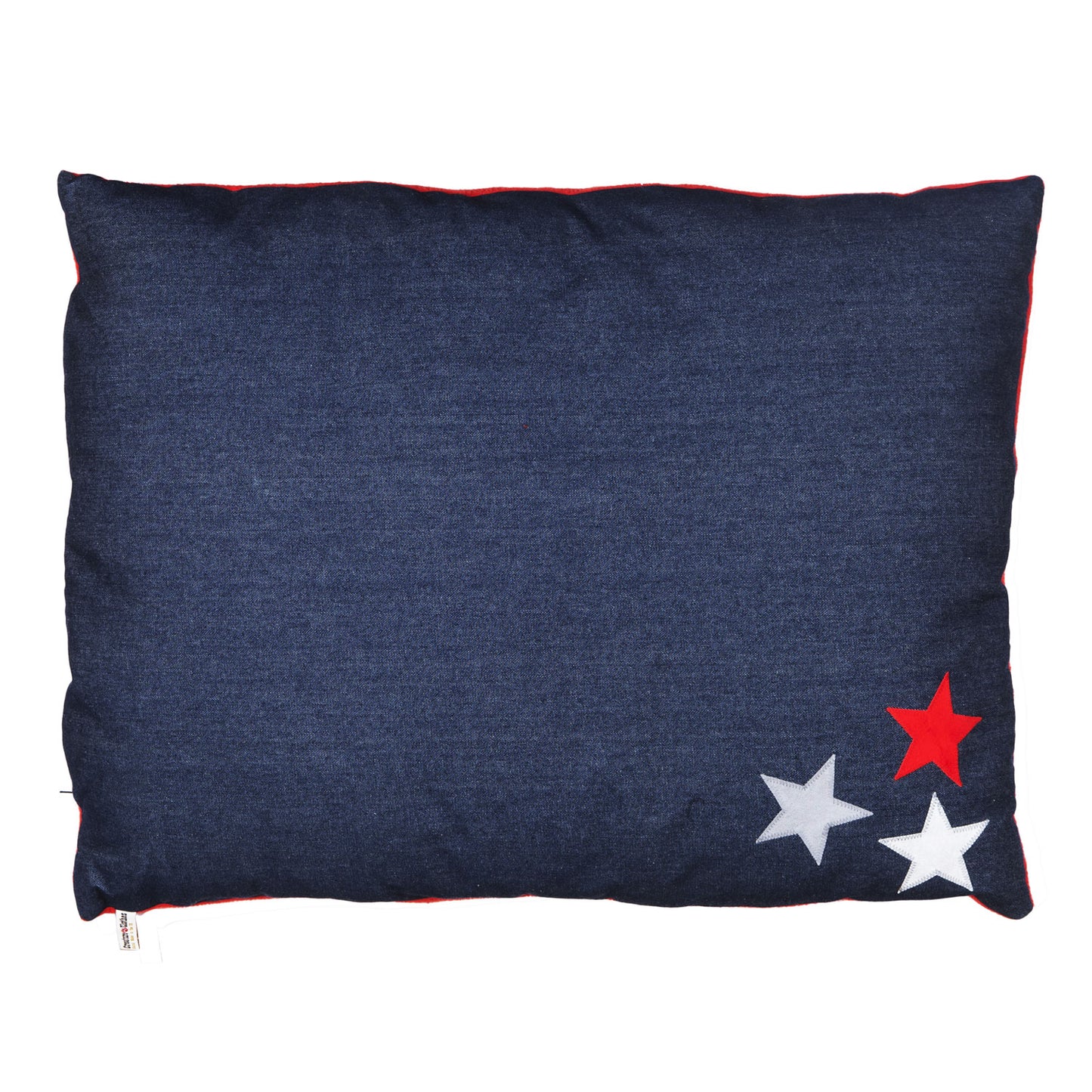 Triple Star Dog Bed in Denim, Creature Clothes