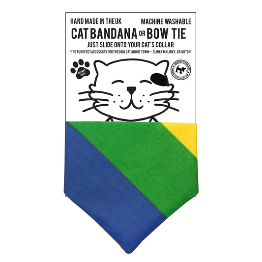 Cat Bandana in Pride Stripes, Creature Clothes