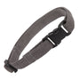 Cat Collar in Grey Faux Suede