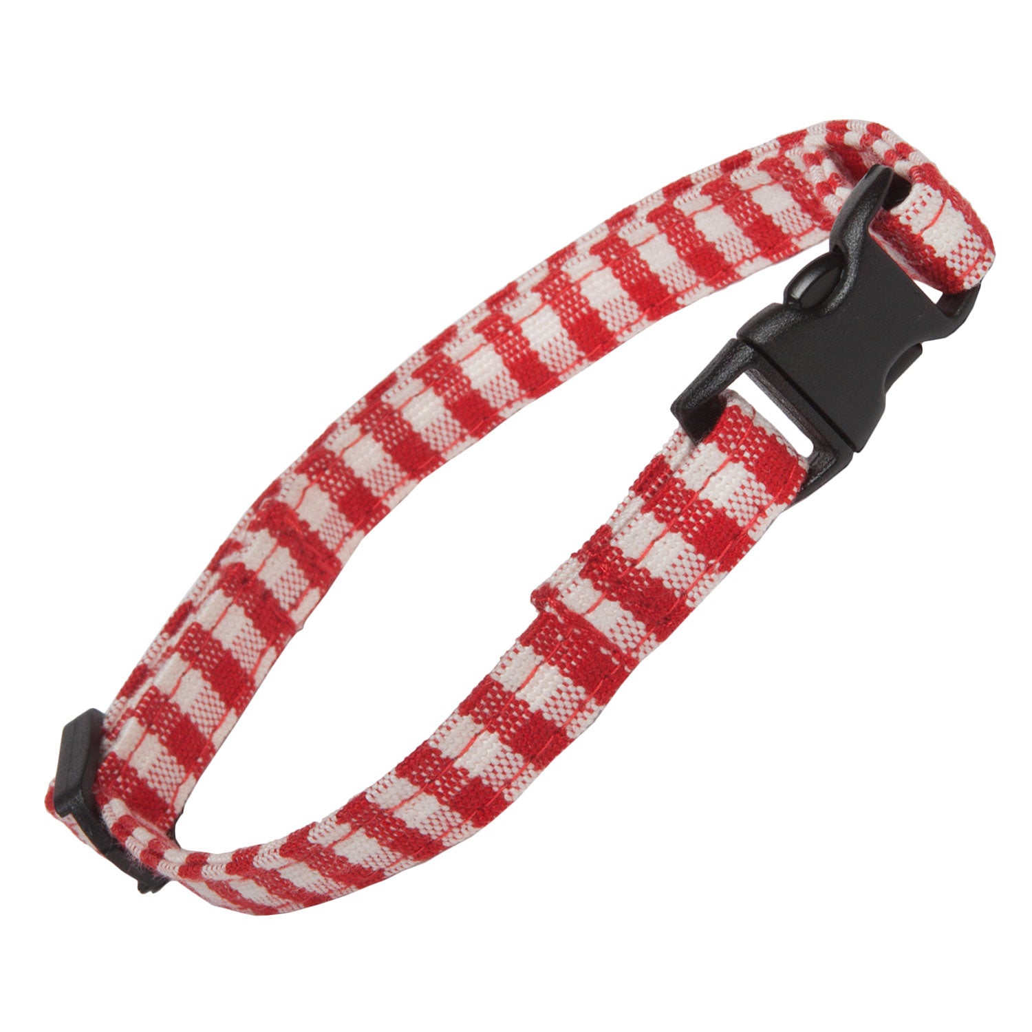 Cat Collar in Red Gingham, Creature Clothes